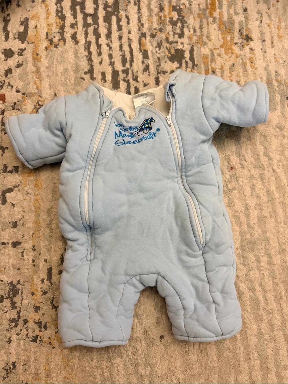 Magic Sleepsuit Baby One-Piece in Light Blue